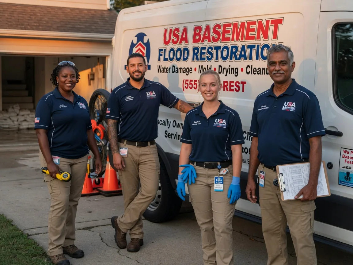Basement Flood Cleanup company in Sparta, OH