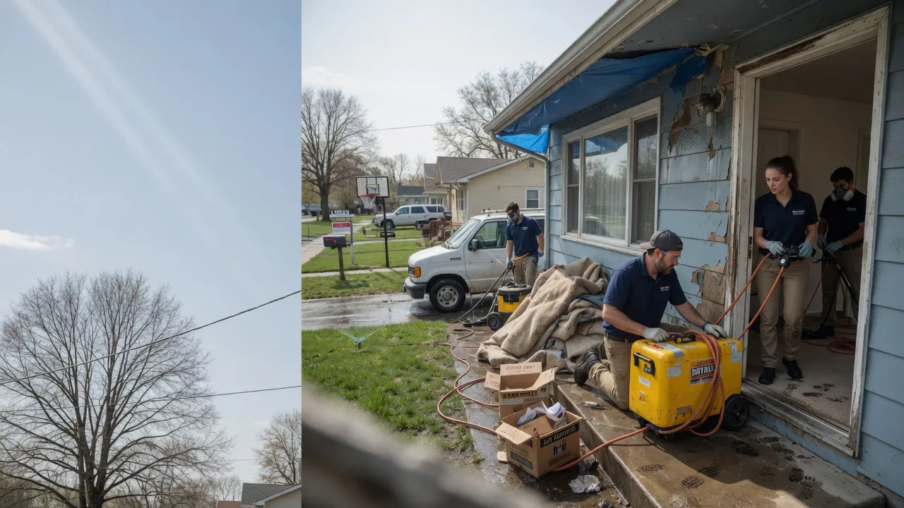 Basement Flood Cleanup in Sparta, OH near me